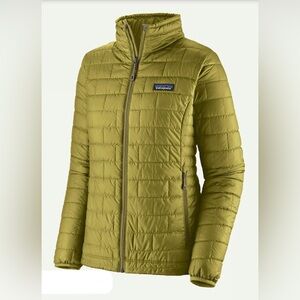 Patagonia Women's Nano Puff Jacket | color: graze green | size S